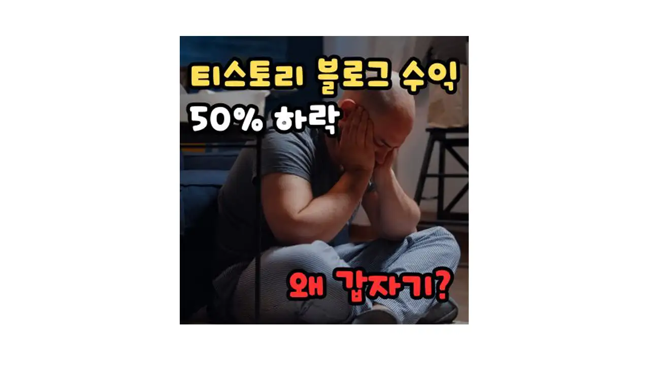 티스토리 블로그 수익