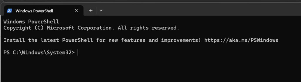 windows powershell 