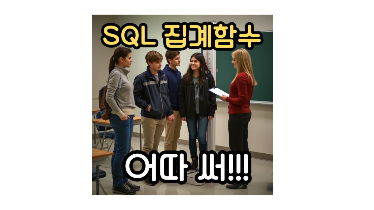 SQL 집계함수
